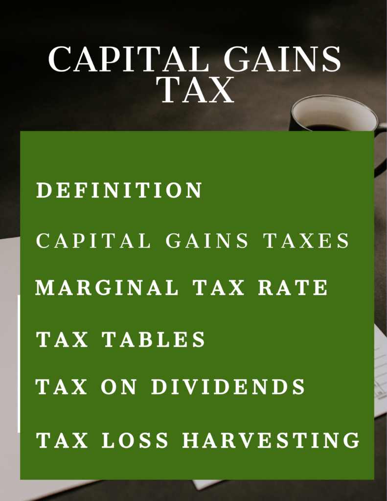 Capital gains tax rate basics for Stock market investors DIY Stock Picker